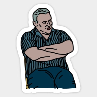 Portrait Irish Uncle Matt Memes Sticker